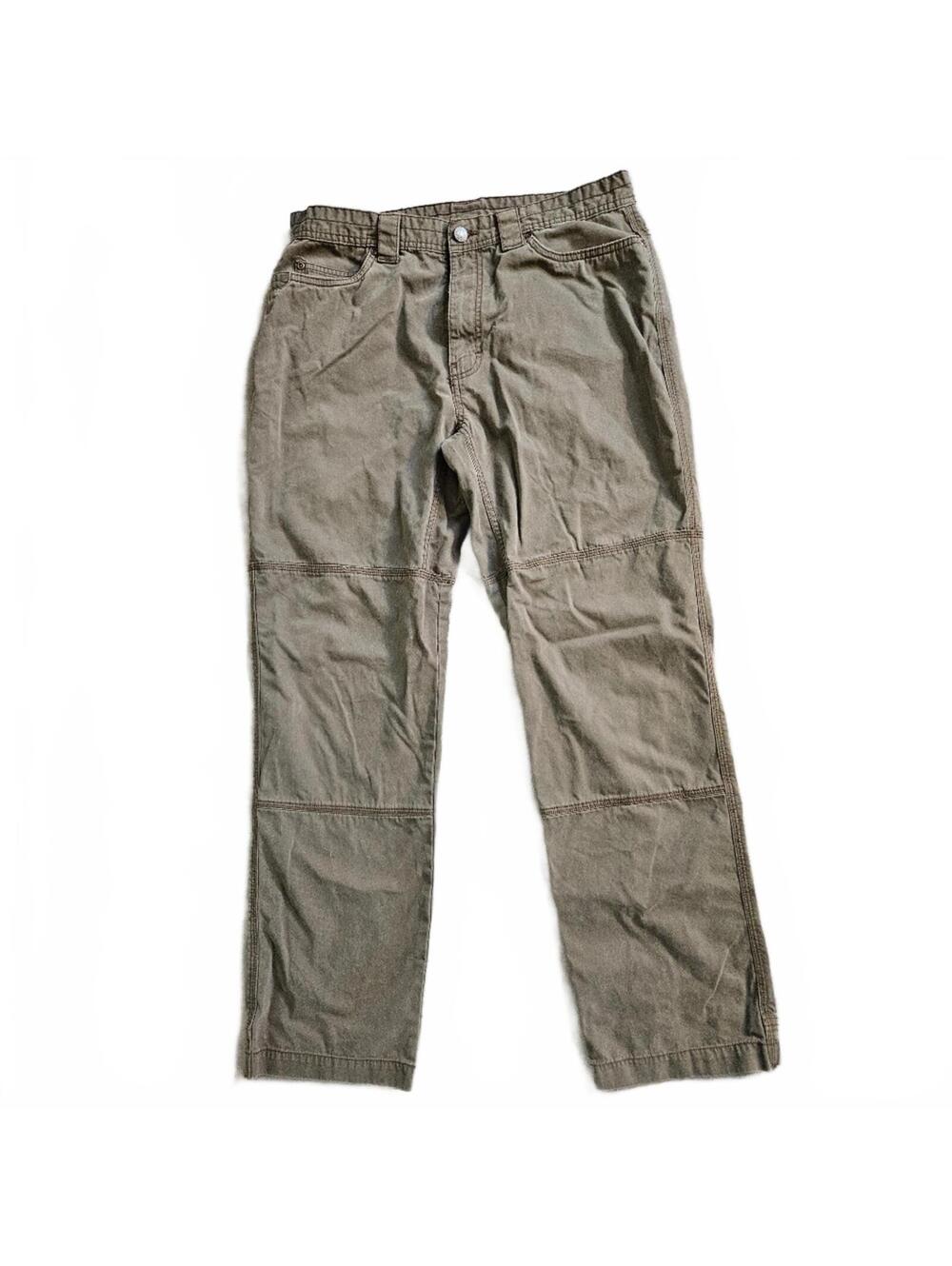 Outdoor Life Men's Olive Green Cargo Pants 34W x 32L